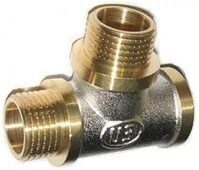 Тройник Д-1/2" Вн.-Нар-Нар