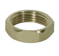 Контрогайка 3/4"  никель.