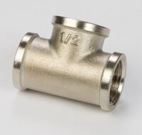 Тройник Д- 3/4" х1 х 3/4",  В/Р, никель